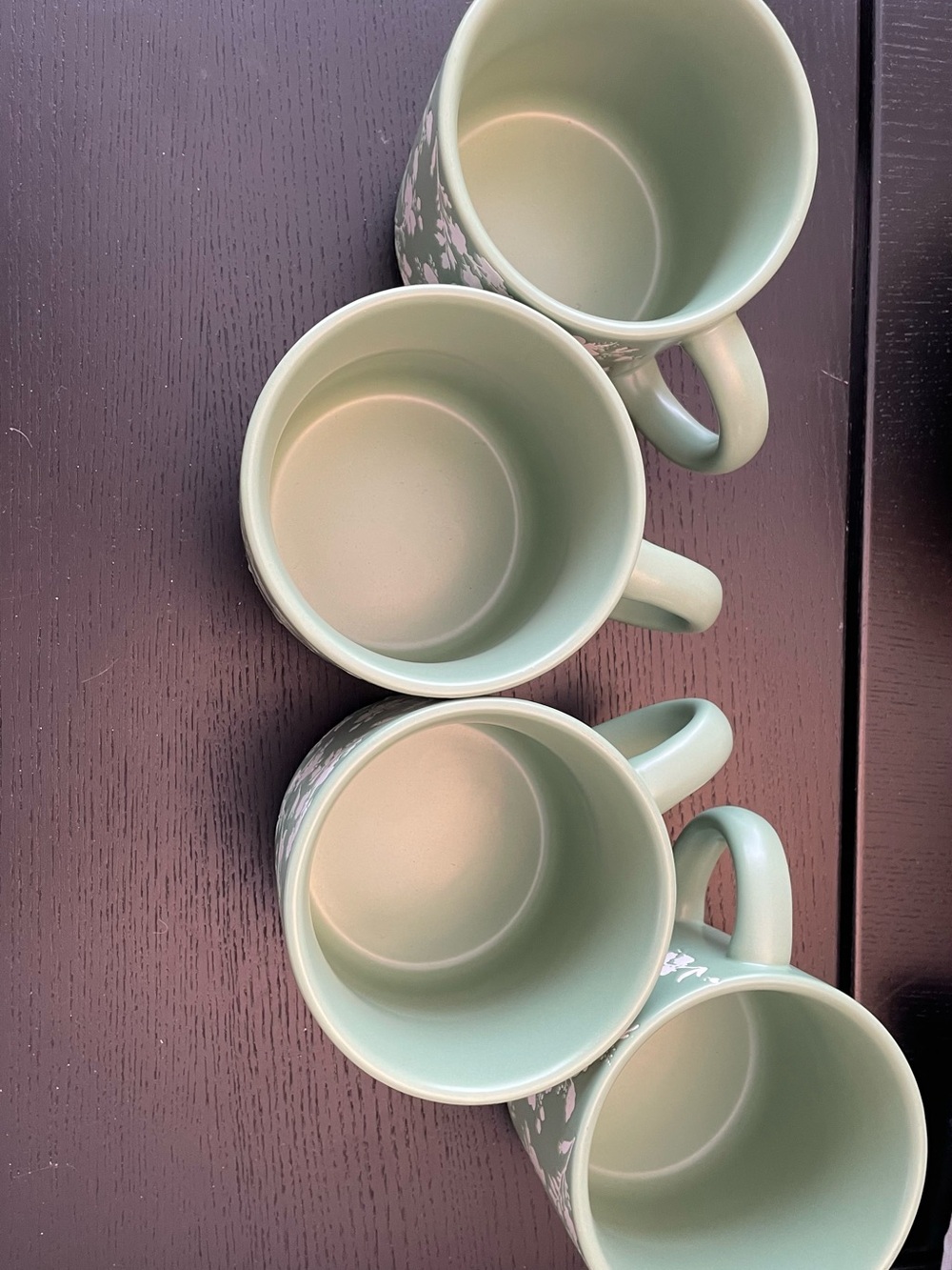 Threshold Mint Green Ceramic soup Mugs - Set of 4
